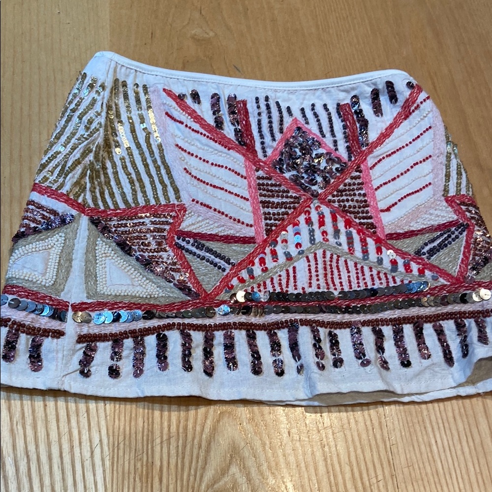 Embellished Multicolor Skirt